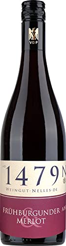 Weingut Nelles Frühburgunder & Merlot Ahr 2018 Wein (1 x 0.75 l) von Weingut Nelles