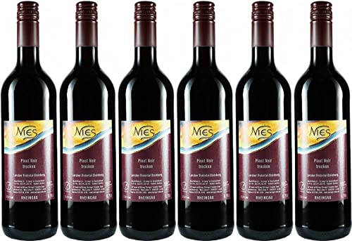 6x Pinot Noir Biowein - vegan 2019 - Weingut Nies, Rheingau - Rotwein von Weingut Nies