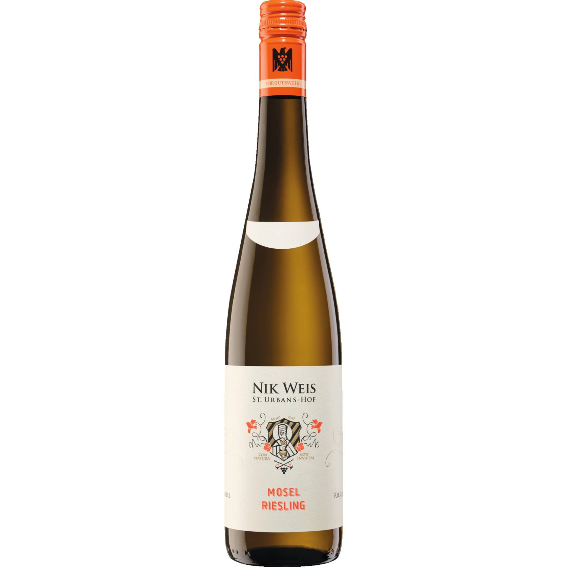 Nik Weis Mosel Riesling, Trocken, Mosel, Mosel, 2023, Weißwein Nik Weis Mosel Riesling, Trocken, Mosel, Mosel, 2023, Weißwein von Weingut Nik Weis - St. Urbans-Hof, Urbanusstr. 16, D - 54340 Leiwen