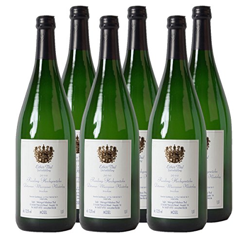 Detzemer Maximiner Klosterlay Riesling Hochgewächs Weißwein Mosel Liter 2020 trocken (6x 1 l) von Weingut Nikolaus Thul