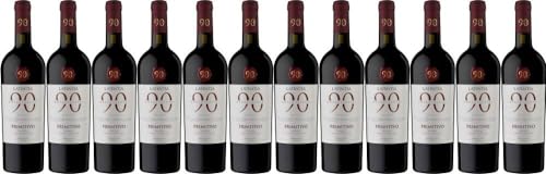 12x Primitivo Puglia 2022 - Weingut Novantaceppi, Puglia - Rotwein von Weingut Novantaceppi