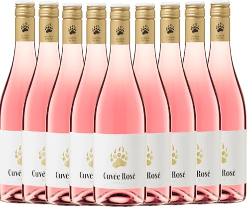Bärentatze Cuvée Rosé - Oliver Zeter Roséwein 9 x 0,75l VINELLO - 9 x Weinpaket inkl. kostenlosem VINELLO.weinausgießer Bärentatze Cuvée Rosé - Oliver Zeter Roséwein 9 x 0,75l VINELLO - 9 x Weinpaket inkl. kostenlosem VINELLO.weinausgießer von Weingut Oliver Zeter