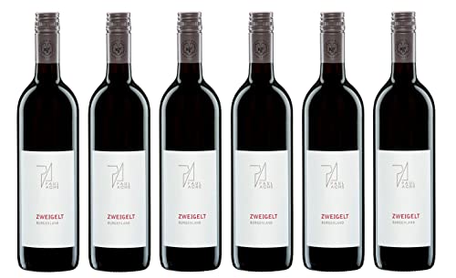 6x 0,75l - 2022er - Weingut Paul Achs - Zweigelt - Qualitätswein Burgenland - Österreich - Rotwein trocken 6x 0,75l - 2022er - Weingut Paul Achs - Zweigelt - Qualitätswein Burgenland - Österreich - Rotwein trocken von Weingut Paul Achs