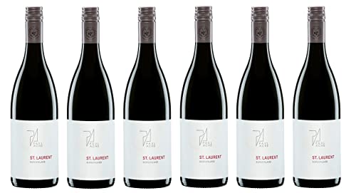 6x 0,75l - Weingut Paul Achs - St. Laurent - Qualitätswein Burgenland - Österreich - Rotwein trocken von Weingut Paul Achs