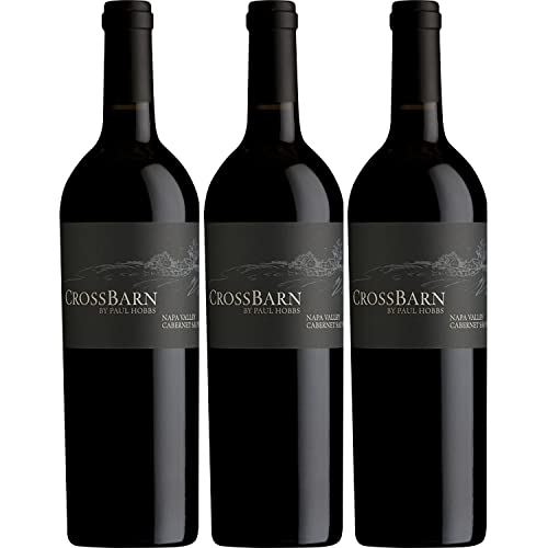 CrossBarn by Paul Hobbs Cabernet Sauvignon Napa Valley Rotwein Wein trocken Kalifornien I Visando Paket (3 x 0,75l) von Weingut Paul Hobbs