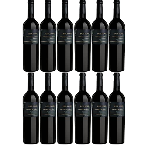 Paul Hobbs Cabernet Sauvignon Napa Valley Rotwein veganer Wein trocken Kalifornien I Visando Paket (12 x 0,75l) von Weingut Paul Hobbs