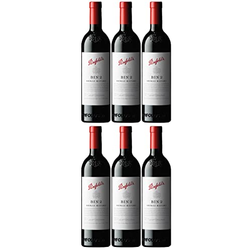 Penfolds Bin 2 Shiraz Mataro limitiert Rotwein Wein Trocken Australien Inkl FeinWert E-Book (6 x 0,75l) von Weingut Penfolds