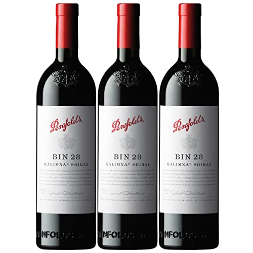 Penfolds Bin 28 Kalimna Shiraz limitiert Rotwein Wein Trocken Australien Inkl FeinWert E-Book (3 x 0,75l) von Weingut Penfolds