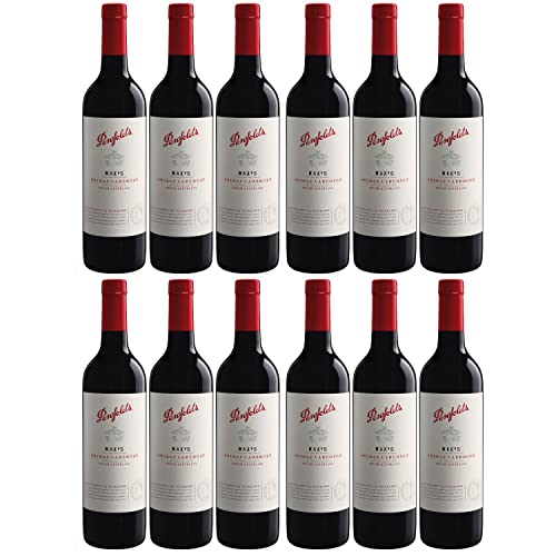 Penfolds Max's Shiraz Cabernet limitiert Rotwein Wein Trocken Australien Inkl FeinWert E-Book (12 x 0,75l) von Weingut Penfolds