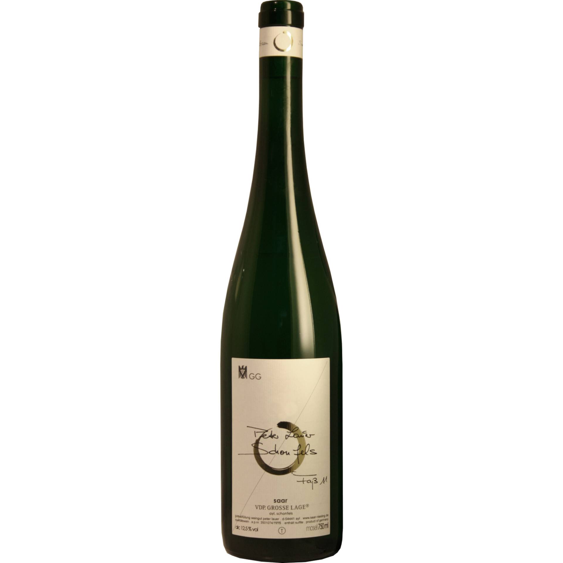 Riesling Schonfels Faß 11 GG, trocken, Mosel, Mosel, 2021, Weißwein von Weingut Peter Lauer,54441,Ayl,Deutschland