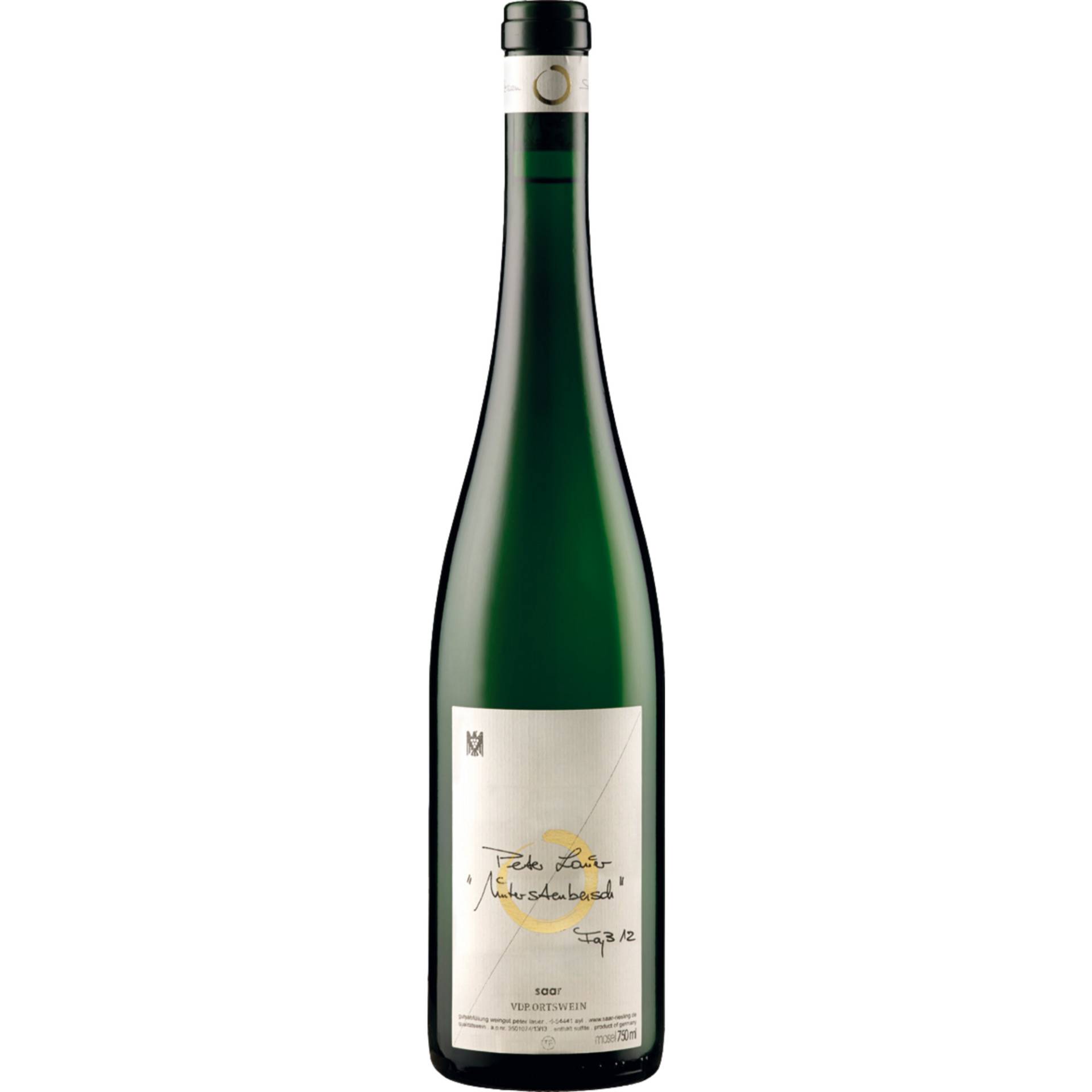 Peter Lauer Unterstenberg Faß 12, halbtrocken, Saar, Mosel, 2020, Weißwein von Weingut Peter Lauer ,   DE 54441 Ayl