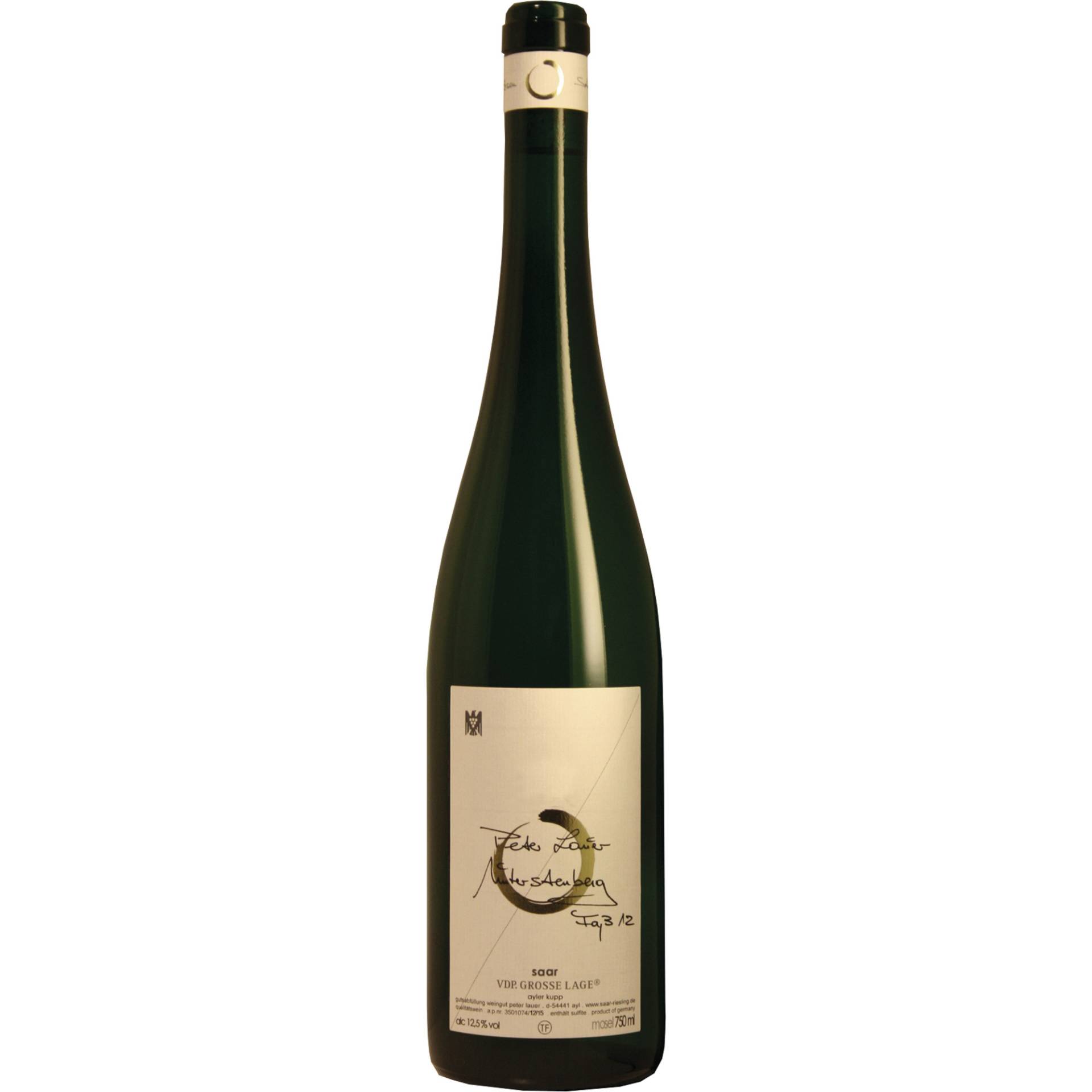 Riesling Unterstenberg Faß 12, feinherb, Mosel, Mosel, 2018, Weißwein Riesling Unterstenberg Faß 12, feinherb, Mosel, Mosel, 2018, Weißwein von "Weingut Peter Lauer",54441,Ayl,Deutschland