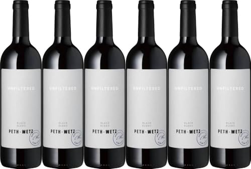6x Black Blend unfiltered Peth-Wetz 2021 - Weingut Peth - Wetz, Rheinhessen - Rotwein von Weingut Peth - Wetz