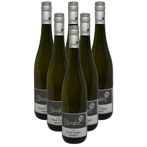 6x Pinot Grigio trocken von Weingut Pfeifer