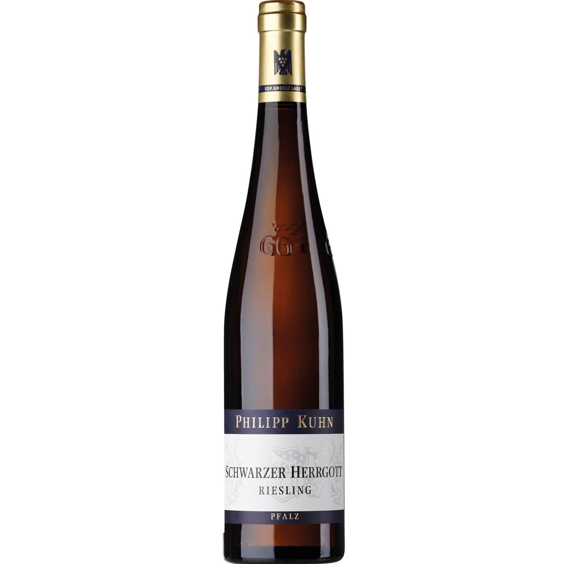 Schwarzer Herrgott Riesling GG, Trocken, Pfalz, Pfalz, 2021, Weißwein von Weingut Philipp Kuhn, D - 67229 Laumersheim