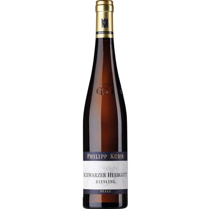 Schwarzer Herrgott Riesling GG, Trocken, Pfalz, Pfalz, 2021, Weißwein von Weingut Philipp Kuhn, D - 67229 Laumersheim