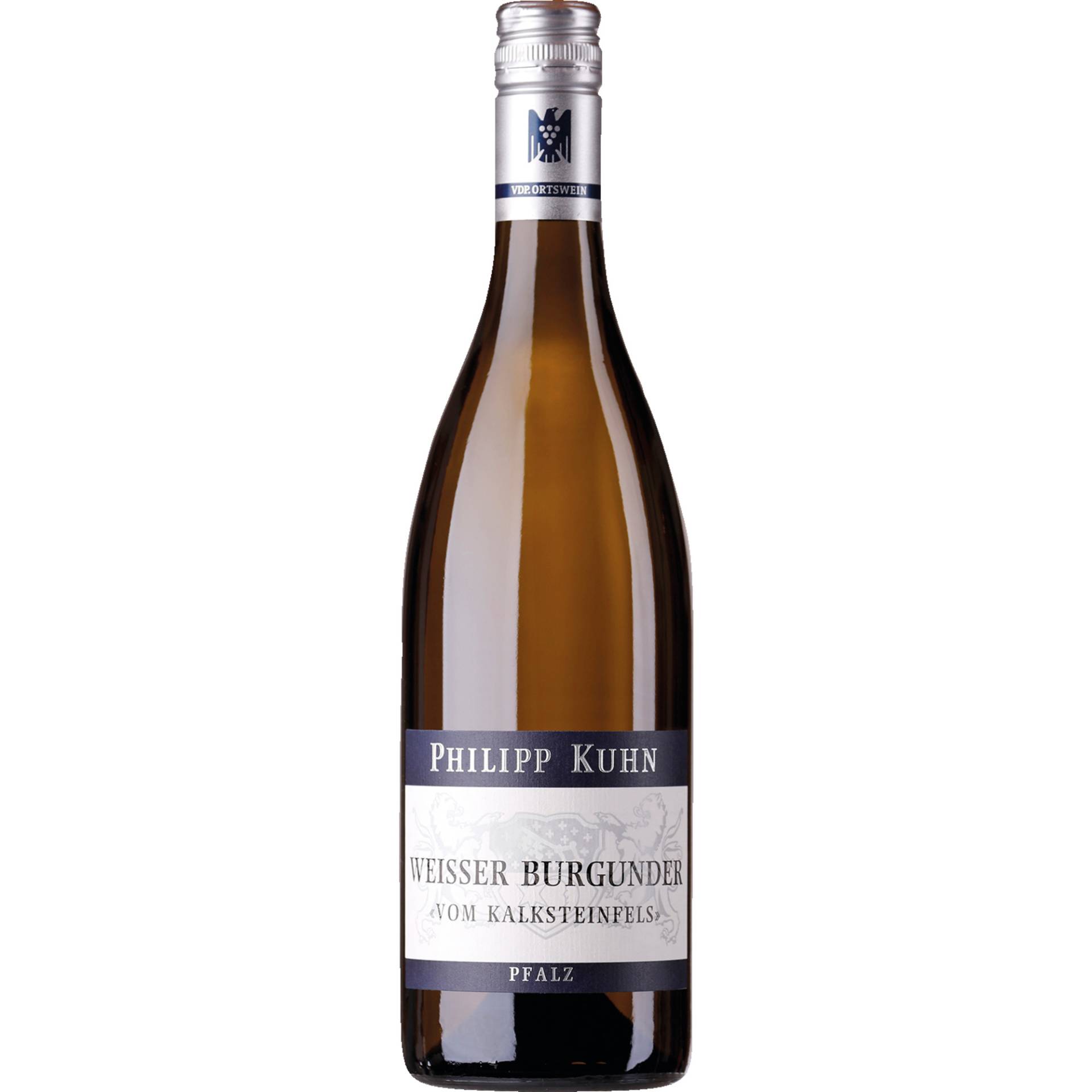 Weißburgunder Laumersheimer vom Kalksteinfels, Trocken, Pfalz, Pfalz, 2023, Weißwein von Weingut Philipp Kuhn,67229,Laumersheim,Deutschland