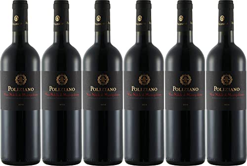 6x Poliziano Vino Nobile di Montepulciano 2018 - Weingut Poliziano, Toscana - Rotwein von Weingut Poliziano