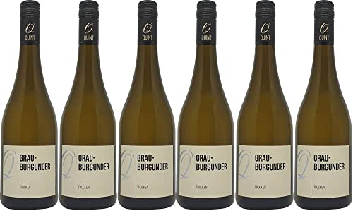 6x Grauburgunder trocken 2023 - Weingut Quint, Mosel - Weißwein von Weingut Quint