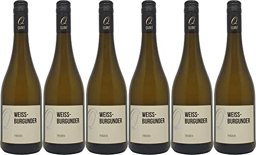 6x Weißburgunder trocken 2022 - Weingut Quint, Mosel - Weißwein von Weingut Quint