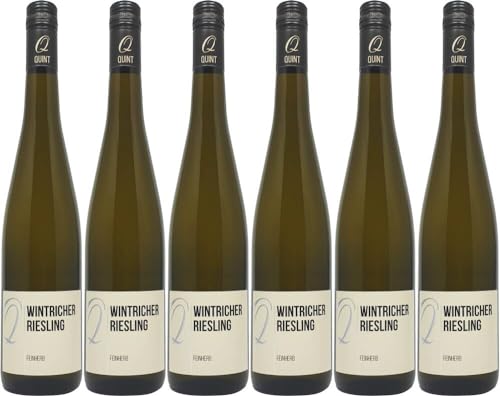 6x Wintricher Riesling feinherb 2022 - Weingut Quint, Mosel - Weißwein von Weingut Quint