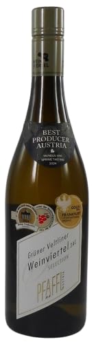 6 x Grüner Veltliner Weinviertel DAC Selection 2023 im Sparpack Weingut R&A Pfaffl (6x0,75l), trockener Weißwein aus Niederöstereich von Weingut R&A Pfaffl