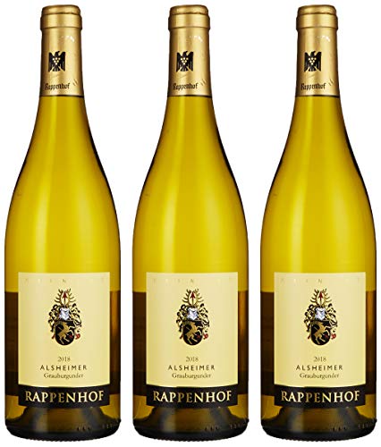 Weingut Rappenhof Alsheimer Grauburgunder VDP.Ortswein 2018 trocken (3 x 750 ml) von Weingut Rappenhof