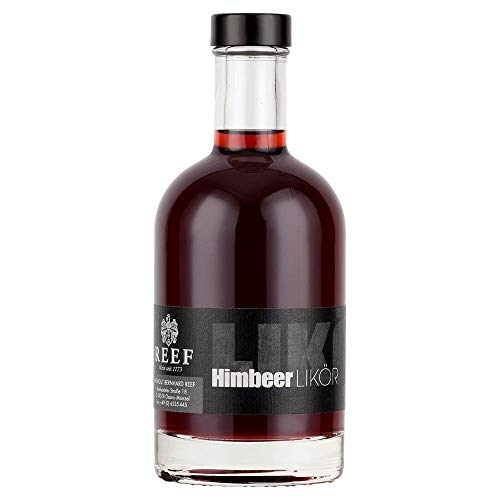 Himbeerlikör – Fruchtiger Likör aus sonnengereiften Himbeeren, Premiumqualität aus der BLACK LINE, ideal für Cocktails & Desserts, 350 ml, 25% Vol. Himbeerlikör – Fruchtiger Likör aus sonnengereiften Himbeeren, Premiumqualität aus der BLACK LINE, ideal für Cocktails & Desserts, 350 ml, 25% Vol. von Weingut Reef