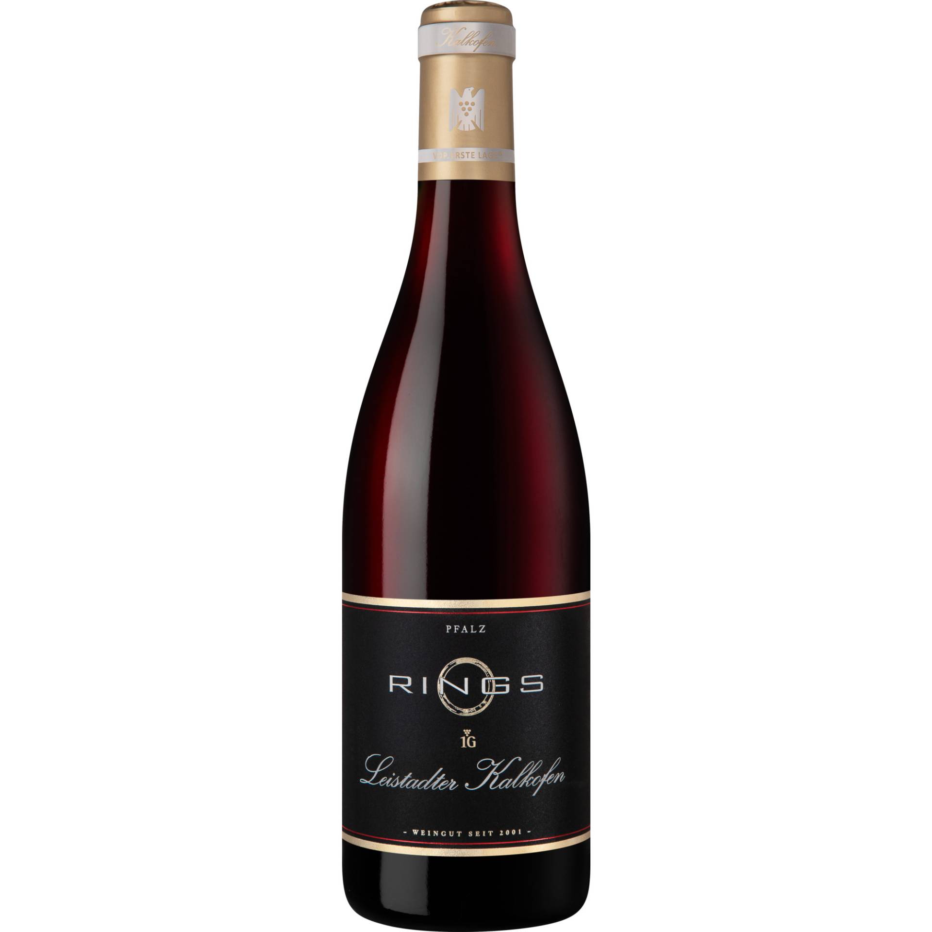 Kalkofen Spätburgunder Erste Lage, Trocken, Pfalz, Pfalz, 2021, Rotwein Kalkofen Spätburgunder Erste Lage, Trocken, Pfalz, Pfalz, 2021, Rotwein von Weingut Rings, D - 67251 Freinsheim