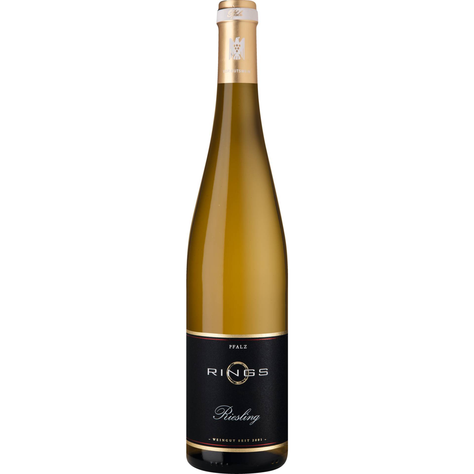 Rings Riesling, Trocken, Pfalz, Pfalz, 2023, Weißwein Rings Riesling, Trocken, Pfalz, Pfalz, 2023, Weißwein von Weingut Rings, D - 67251 Freinsheim