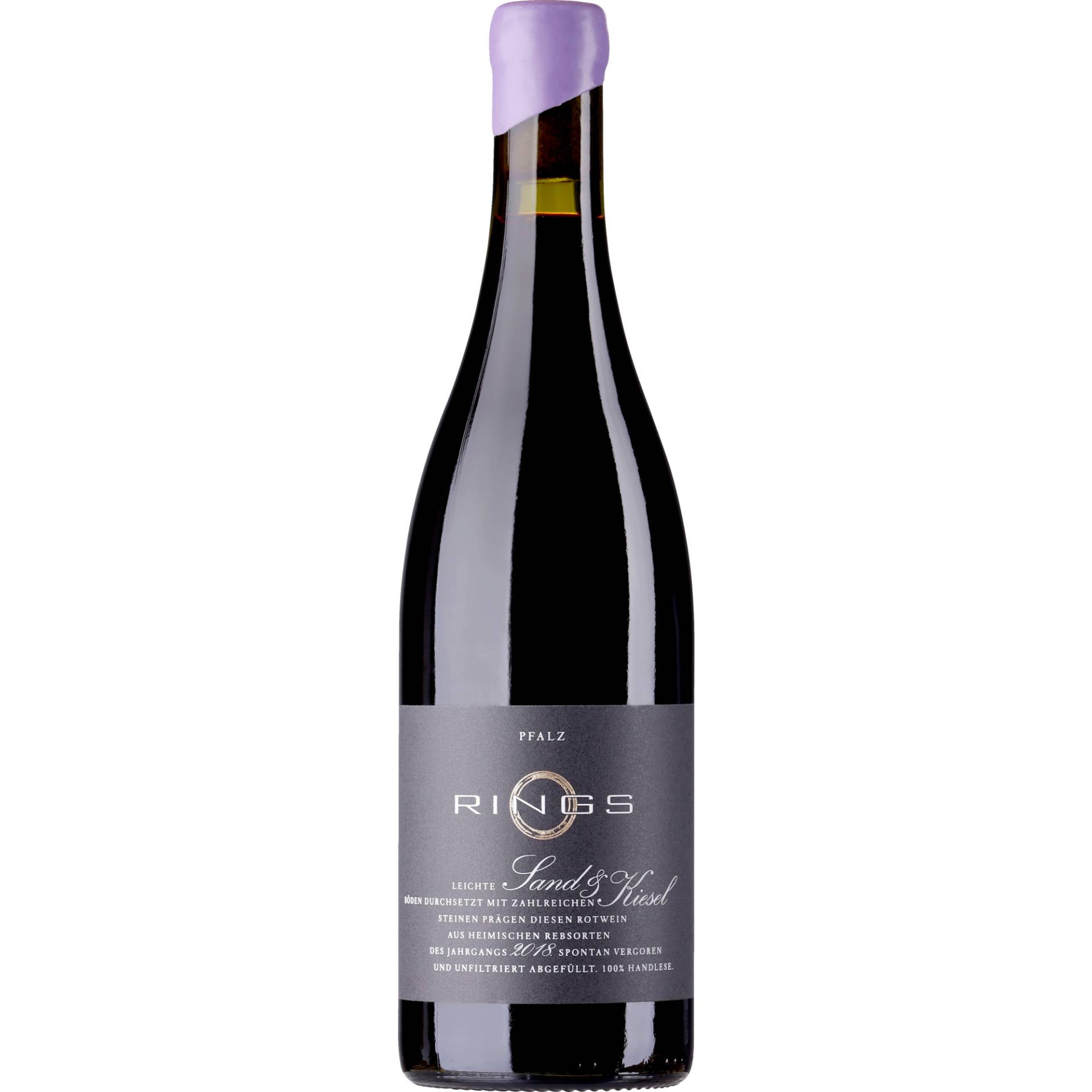 Sand & Kiesel Cuvée Rot, Trocken, Pfalz, Pfalz, 2020, Rotwein Sand & Kiesel Cuvée Rot, Trocken, Pfalz, Pfalz, 2020, Rotwein von Weingut Rings, D - 67251 Freinsheim