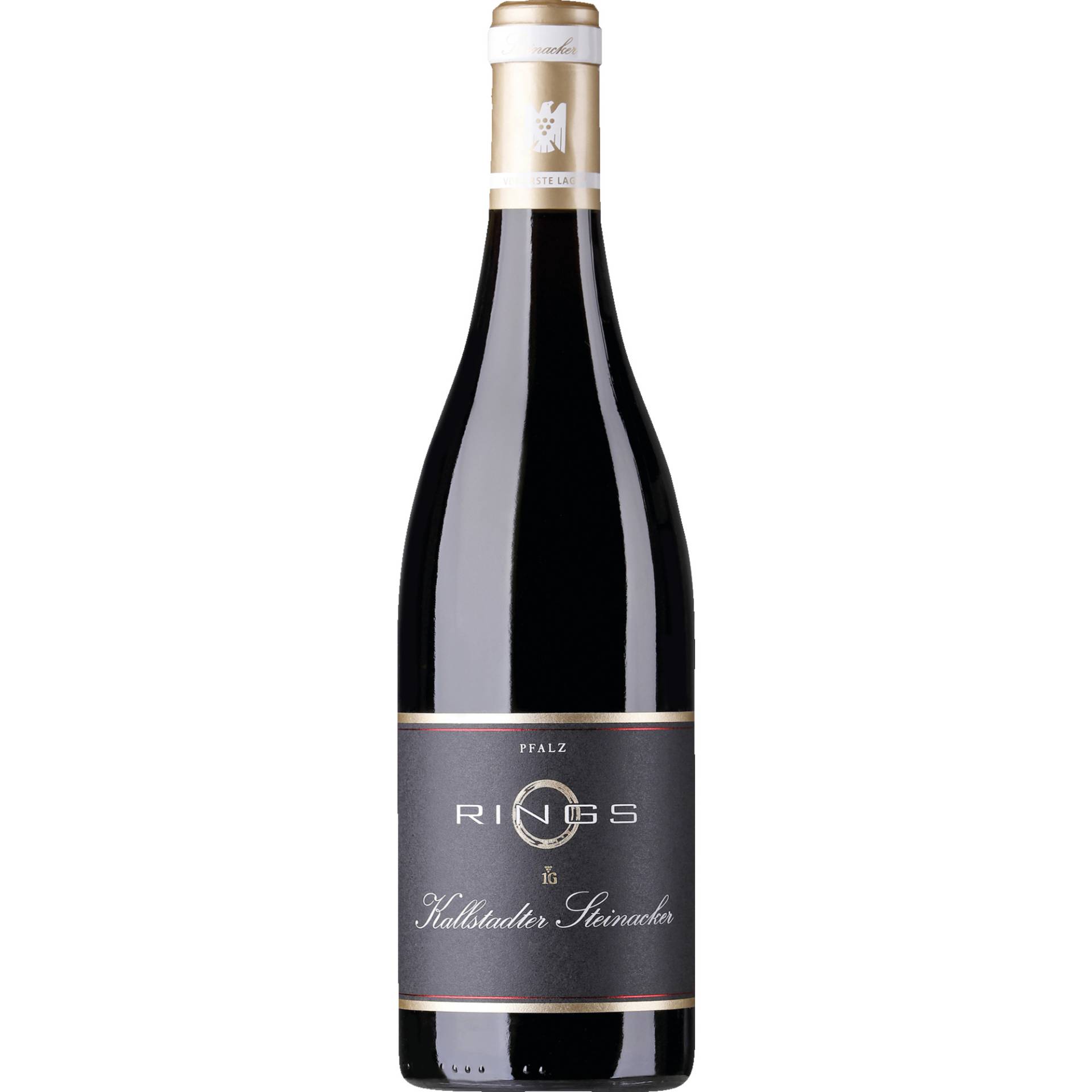 Steinacker Spätburgunder Erste Lage, Trocken, Pfalz, Pfalz, 2022, Rotwein Steinacker Spätburgunder Erste Lage, Trocken, Pfalz, Pfalz, 2022, Rotwein von Weingut Rings, D - 67251 Freinsheim