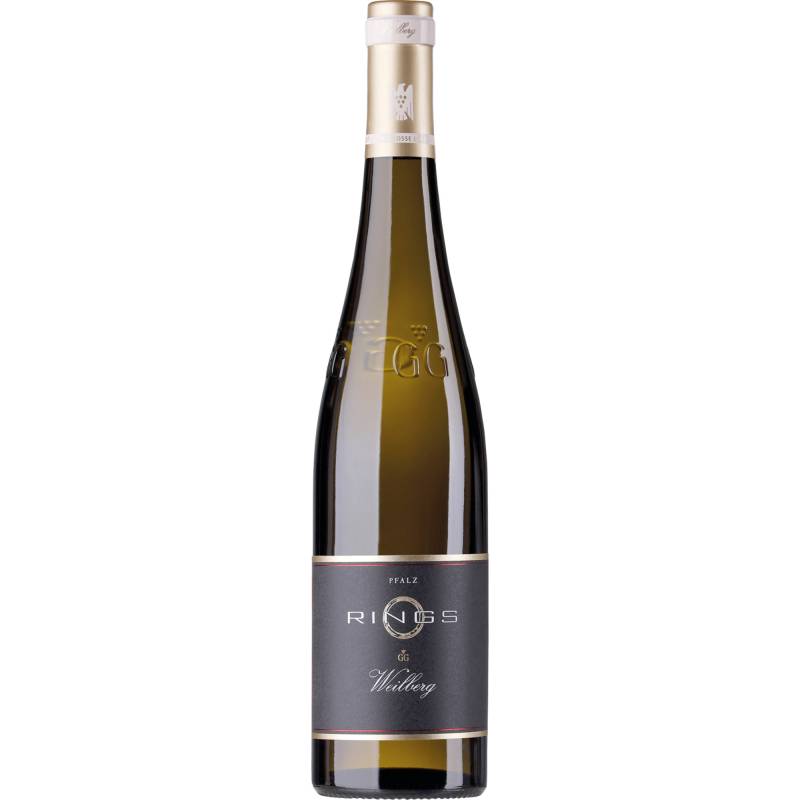 Weilberg Riesling GG, Trocken, Pfalz, Pfalz, 2022, Weißwein von Weingut Rings, D - 67251 Freinsheim