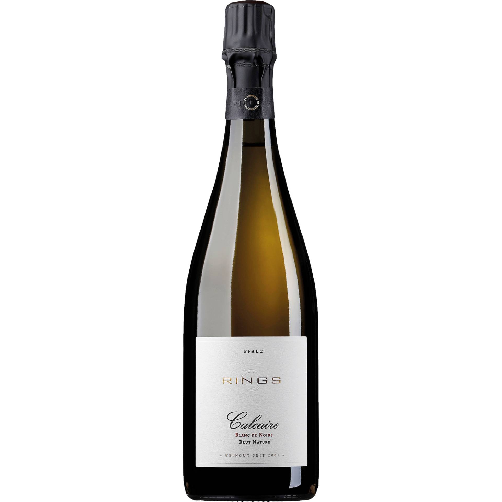 Rings Calcaire Blanc de Noirs, Brut Nature, Pfalz, Pfalz, 2020, Schaumwein Rings Calcaire Blanc de Noirs, Brut Nature, Pfalz, Pfalz, 2020, Schaumwein von Weingut Rings,67251,Freinsheim,Deutschland