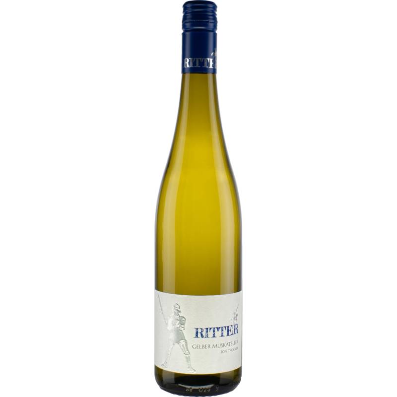 Ritter Guldentaler Sonnenberg Gelber Muskateller, Trocken, Nahe, Nahe, 2024, Weißwein von Weingut Ritter - Naheweinstraße 2, 55452 Guldental - DE