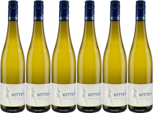6x Gelber Muskateller 2023 - Weingut Ritter, Nahe - Weißwein von Weingut Ritter