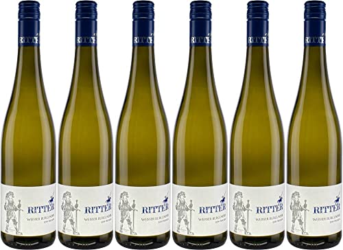 6x Weißer Burgunder 2023 - Weingut Ritter, Nahe - Weißwein von Weingut Ritter