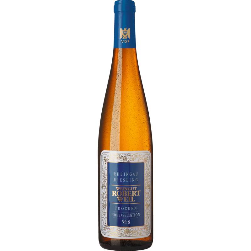 Höhenselektion Riesling Collector's Edition No. 6, Trocken, Rheingau, Rheingau, 2021, Weißwein von Weingut Robert Weil, D - 65399 Kiedrich