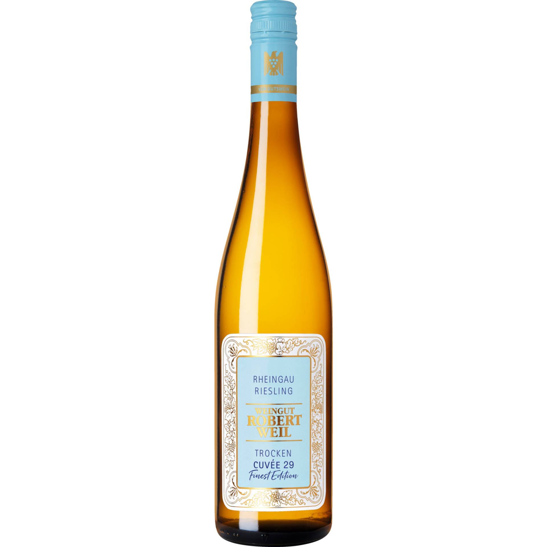 Riesling Finest Edition Cuvée 29, Trocken, Rheingau, Rheingau, 2021, Weißwein von Weingut Robert Weil, D - 65399 Kiedrich