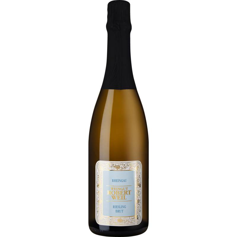 Robert Weil Riesling Sekt, Brut, Deutscher Sekt, Deutscher Sekt, 2020, Schaumwein von Weingut Robert Weil, D - 65399 Kiedrich