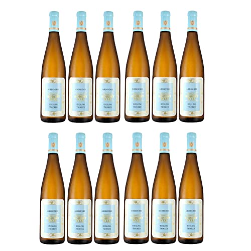 Robert Weil Rheingau Riesling Weißwein Wein QbA trocken Inkl. FeinWert E-Book (12 x 1,0l) von Weingut Robert Weil