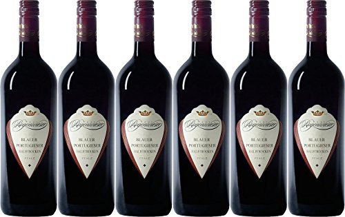 Weingut Rogenwieser Kirchheimer Schwarzerde Blauer Portugieser Rotwein feinherb (6 x 1,0L) von Weingut Rogenwieser
