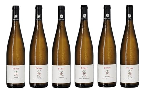 6x 0,75l - 2023er - Weingut Rudolf Fürst - pur mineral - Riesling - VDP.Gutswein - Qualitätswein Franken - Deutschland - Weißwein trocken 6x 0,75l - 2023er - Weingut Rudolf Fürst - pur mineral - Riesling - VDP.Gutswein - Qualitätswein Franken - Deutschland - Weißwein trocken von Weingut Rudolf Fürst