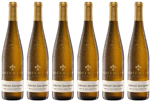 6x Cabernet Sauvignon Blanc de Noir halbtrocken 2020 - Weingut Rudolf Hoffmann, Mosel - Weißwein von Weingut Rudolf Hoffmann