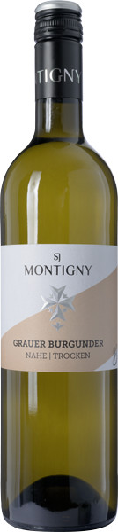 Montigny Grauer Burgunder Bio/Vegan Weißwein trocken 0,75 l von S.J. Montigny