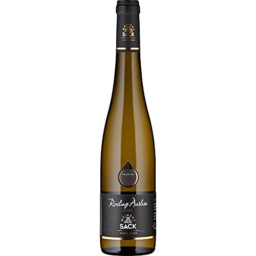 Riesling Rheingau Auslese 2015 Hochheimer Reichestal Weißwein Vegan süss Weingut Sack Deutschland 500ml-Fl von Weingut Sack