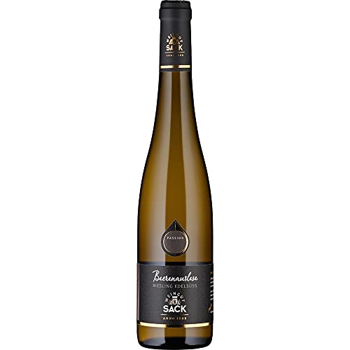 Riesling Rheingau Beerenausles 2015 Hochheimer Reichestal Weißwein Vegan süss Weingut Sack Deutschland 500ml-Fl von Weingut Sack