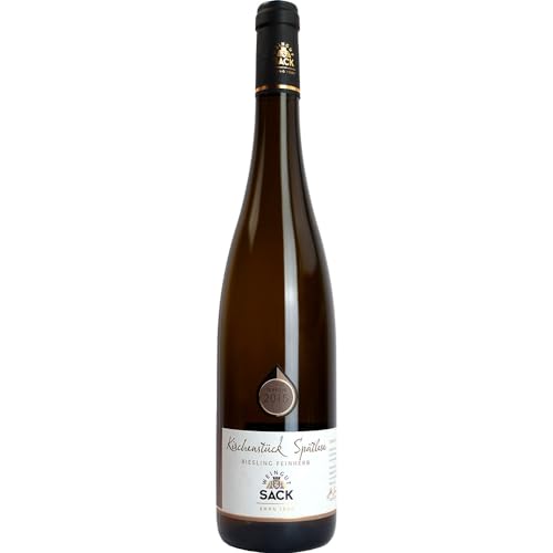 Riesling Rheingau Spätlese 2015 Hochheimer Kirchenstück Weißwein Vegan halbtrocken Weingut Sack Deutschland 750ml-Fl von Weingut Sack