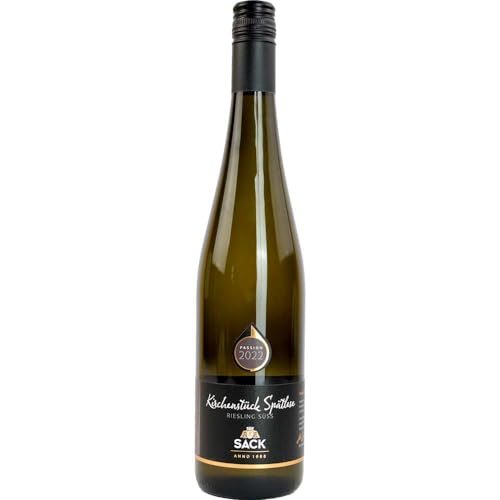 Riesling Rheingau Spätlese 2022 Hochheimer Kirchenstück Weißwein Vegan süss Weingut Sack Deutschland 750ml-Fl von Weingut Sack