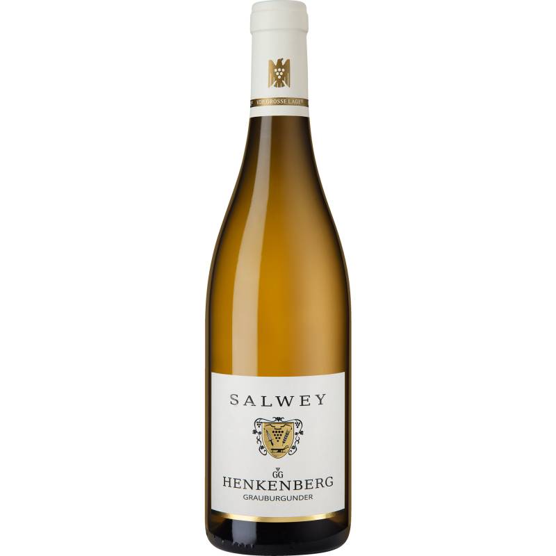 Henkenberg Grauburgunder GG, Trocken, Kaiserstuhl, Baden, Baden, 2020, Weißwein von Weingut Salwey, D - 79235 Oberrotweil